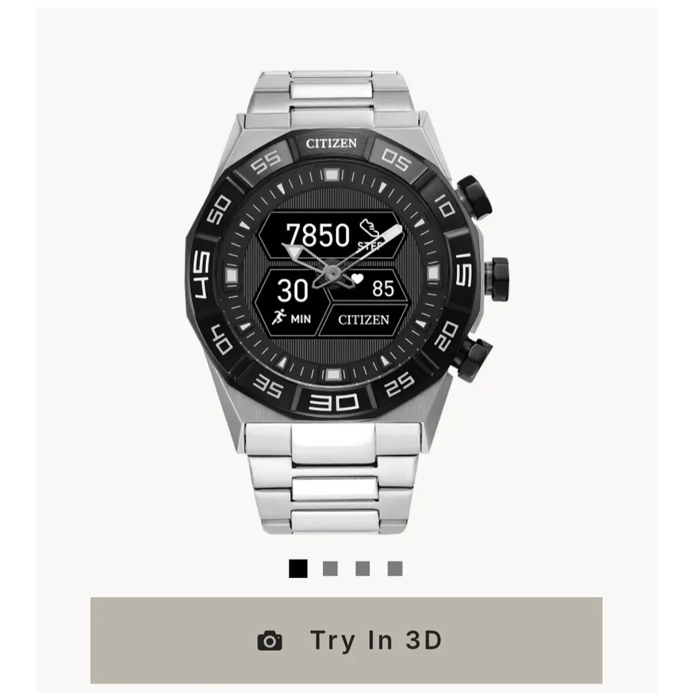 Citizen Silver Multi-Function Watch with Sleek Design